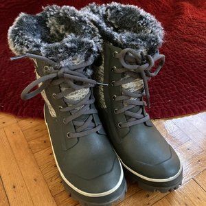 Bogs Arcata Knit Women's Waterproof Lace Up Snow Boots Size 7
